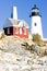 lighthouse Pemaquid Point Light, Maine, USA