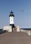 Lighthouse pier on Lake Superior