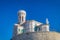 Lighthouse in the Piran town on Adriatic sea