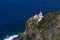 The Lighthouse Ponta do Arnel near Nordeste town in Sao Miguel