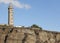 Lighthouse in Ponta dos Capelinhos. Faial island. Azores archipe