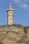 Lighthouse in Ponta dos Capelinhos. Faial island. Azores archipe