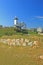 Lighthouse Pontusval, Brittany, France