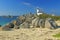 Lighthouse Pontusval, Brittany, France