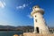 Lighthouse of port Alanya city, Turkey