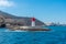 Lighthouse at the port of Cartagena, Spain