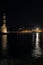 Lighthouse, port and the city of Chania