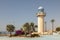 Lighthouse in Puerto de Mazarron, Spain