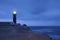 Lighthouse Punta Jandia at night, Fuerteventura