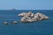 Lighthouse on the rocks, Adriatic sea, Croatia