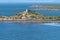 Lighthouse On Rocky Island Bowen Australia