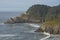 Lighthouse on Rocky Oregon Coast