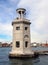 Lighthouse in san giorgio venice with panoramic view of venetian