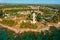 A lighthouse in Savudrija on the coast of Istra