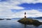 Lighthouse in the sea, Patagonia