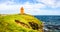 Lighthouse at seashore of Iceland