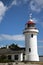 Lighthouse `Sletterhage` at the danish coast