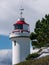 Lighthouse at Sletterhage in Denmark, detail