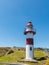 Lighthouse in the Spanish fortress in Niebla, Valdivia, Patagonia, Chile