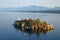 Lighthouse Station on Chrome Island from Boyle Point Provincial Park, Denman Island, British Columbia