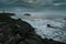 Lighthouse at Stokksnes coast