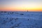 Lighthouse Sunrise Over The Frozen Great Lakes