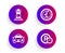 Lighthouse, Taxi and 48 hours icons set. Parking time sign. Vector