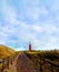 Lighthouse Texel with Brick Road