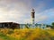 The lighthouse in Timmendorf on the island of Poel in Germany