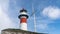 Lighthouse of Torshavn inside fort of Torshavn, Faroe Islands