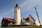 Lighthouse on the Urk peninsula