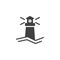 Lighthouse vector icon