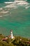 Lighthouse viewed from Diamond Head in Honolulu Hawaii