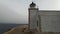 The lighthouse Vrisaki at Lavrion, Attica, Greece