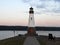 Lighthouse walk at Myers Park Cayuga Lake