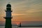 Lighthouse Warnemuende