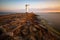 Lighthouse windmill Stawa Mlyny, Swinoujscie, Baltic Sea - Poland