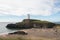 Lighthouse on Ynys Llanddwyn Island in Anglesey, North Wales