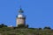 Lighthouse in Zakynthos Island, landmark attraction in Greece