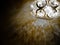 lighting diamond lamp light reflexion on wall textures