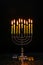 Lighting Hanukkah Candles celebration