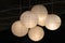 Lighting kits paper ball shape ceiling light bulbs group or Mulberry lamps set