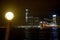 Lighting lamp on the embankment Hong Kong