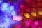 Lighting pink red blue multi color bokeh background, luxury night abstract lights bokeh night light blur colorful fun party