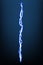 Lightning animation with sparks. Electricity thunderbolt danger, light electric powerful thunder. Bright energy effect