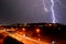 Lightning in Bhopal, India