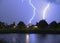 Lightning Bolt in Pai valley North Thailand