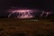 Lightning in the everglades