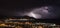 Lightning on the Gulf of Tigullio - Ligurian sea