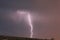 Lightning hits a forest near my city.